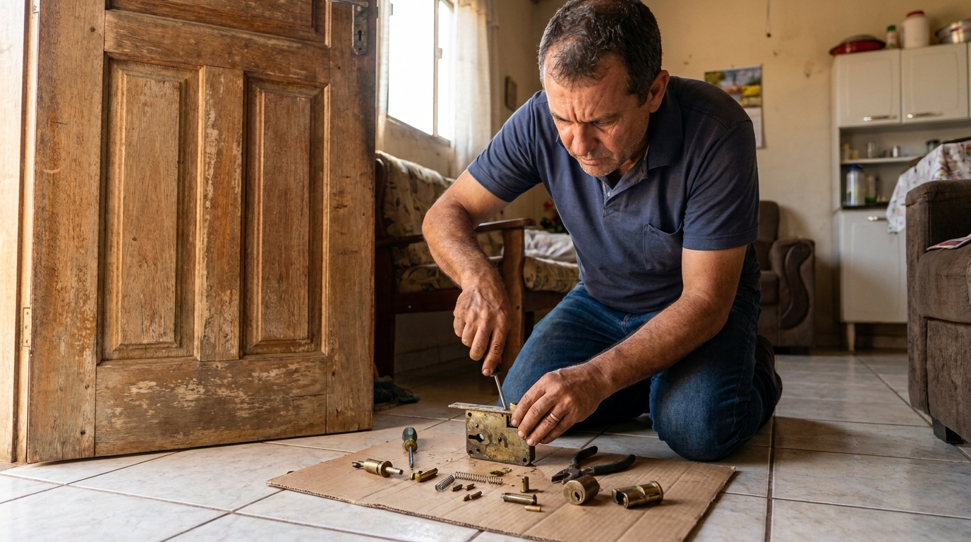 Reparo de Maçaneta no Ariramba, Belém‑PA